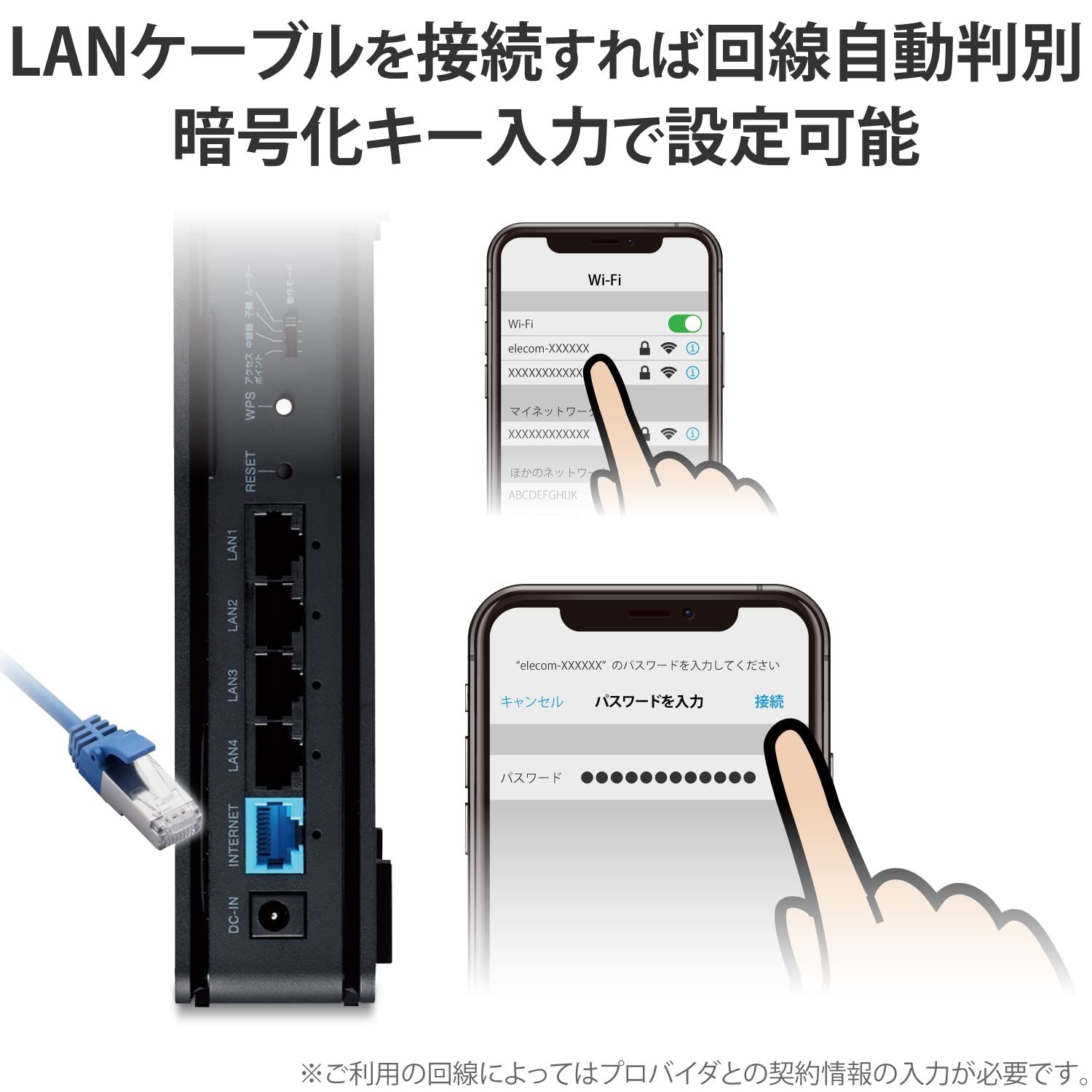Wi-Fi WRC - 5(11ac) ギガビットルーター 1733+800Mbps エレコム Wi