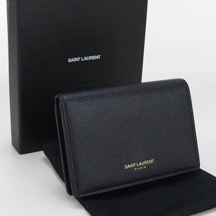 SAINT LAURENT サンローラン カードケース 361730 名刺入れ レザー メンズ