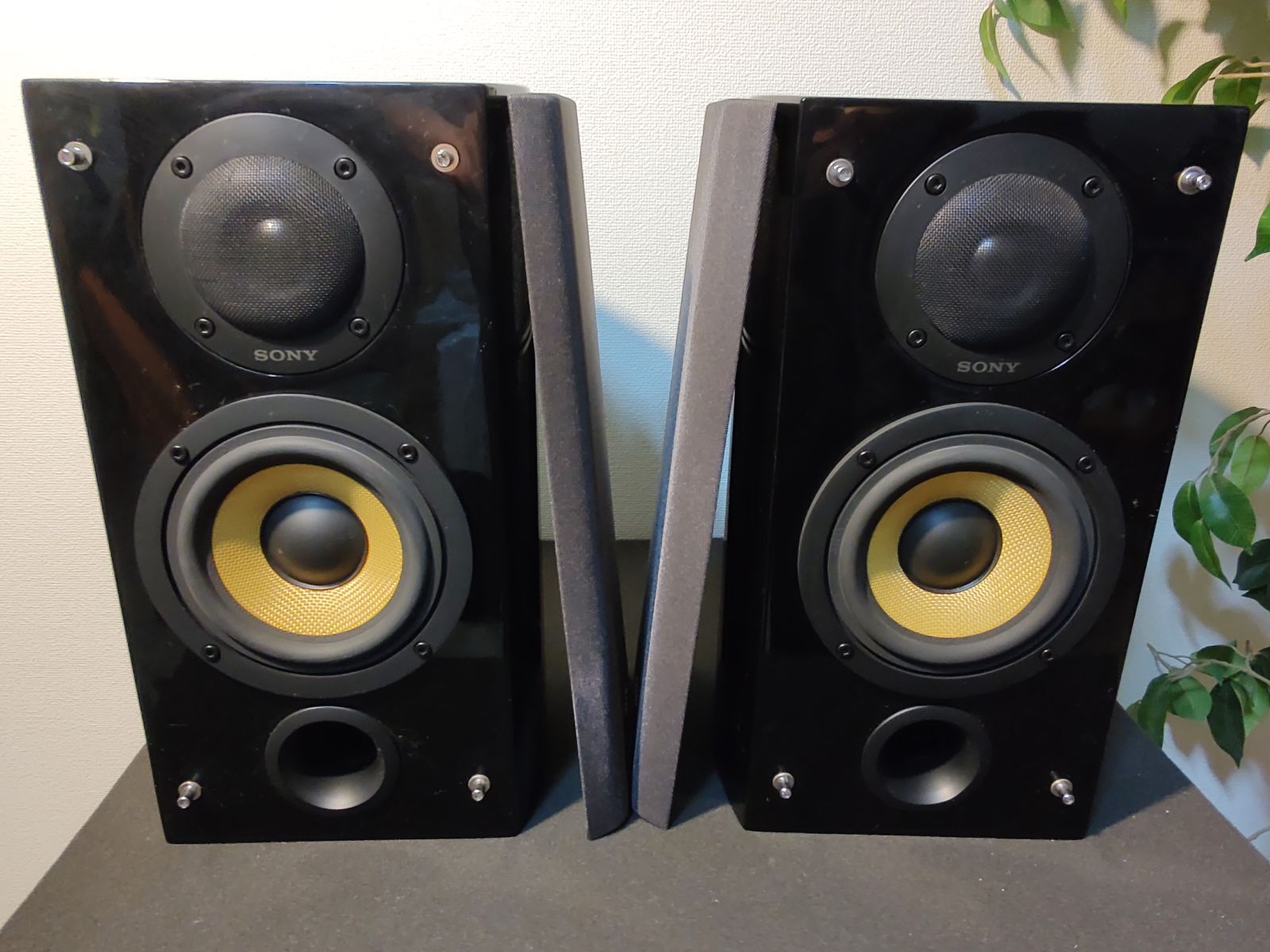 5aj3 音出し 済♪SONY ソニー SS-K10ED スピーカー ペア シリアル連番