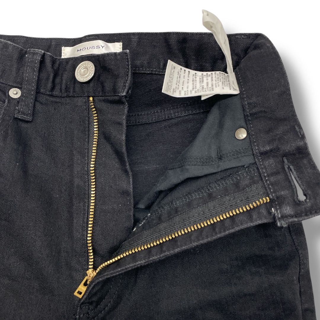 HW Rebirth フレア　ブラック　27インチ MOUSSY（マウジー） ジーンズ デニム デニムパンツ HW Rebirth FLARE