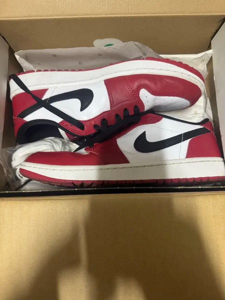 ジョーダン 1 ロー ゴルフ サカゴ レッド|ホワイト 280