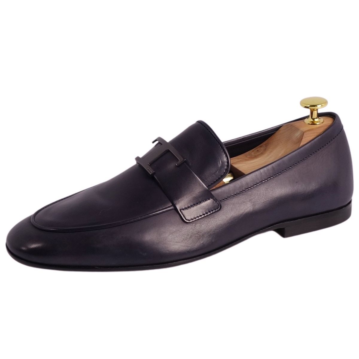 未使用 トッズ TOD'S ローファー モカシン Tタイムレス レザー 未使用 トッズ TOD'S ローファー モカシン Tタイムレス レザー