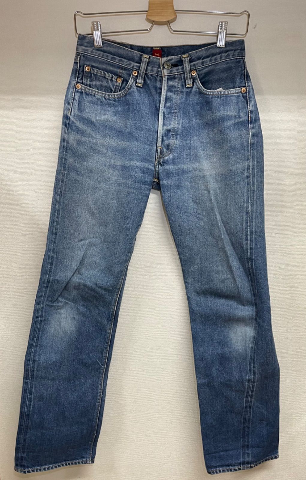 専用 RESOLUTEリゾルト 710 ストレートパンツ W31 L31 ブルー RESOLUTE - リゾルト ストレートデニムパンツ 710 ブルー W29L29