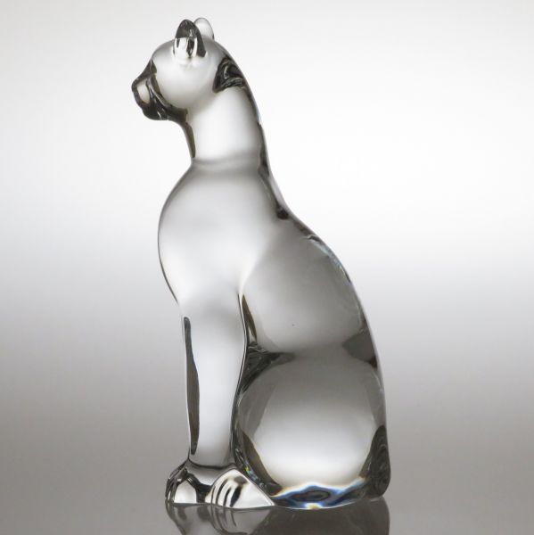Baccarat バカラ クリスタルエジプシャン キャット ブラック 猫 バカラ