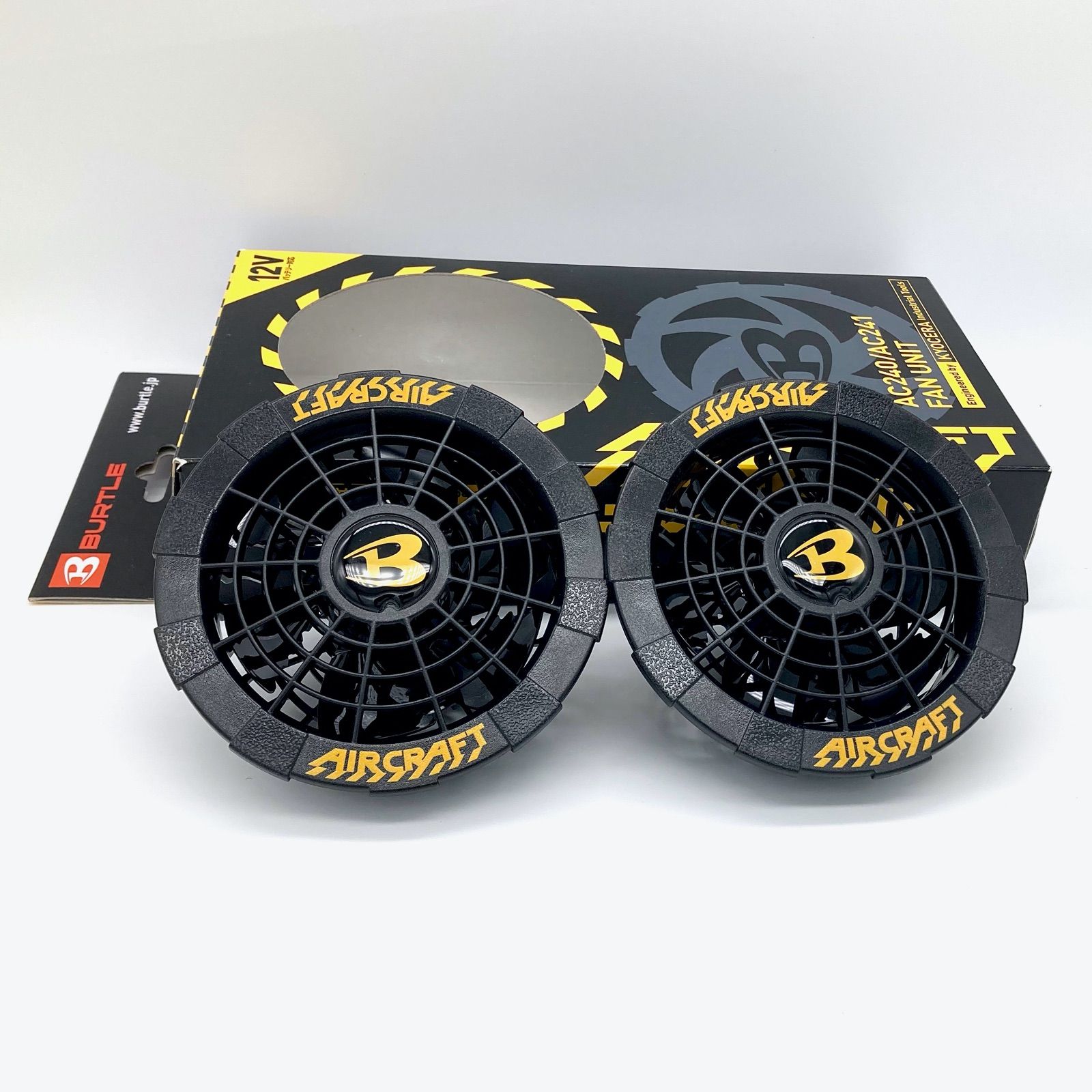 バートル　エアークラフトファンユニットAC240 /AC241 ブラック 新品 BURTLE バートル エアークラフト専用ファンユニット＜定番色