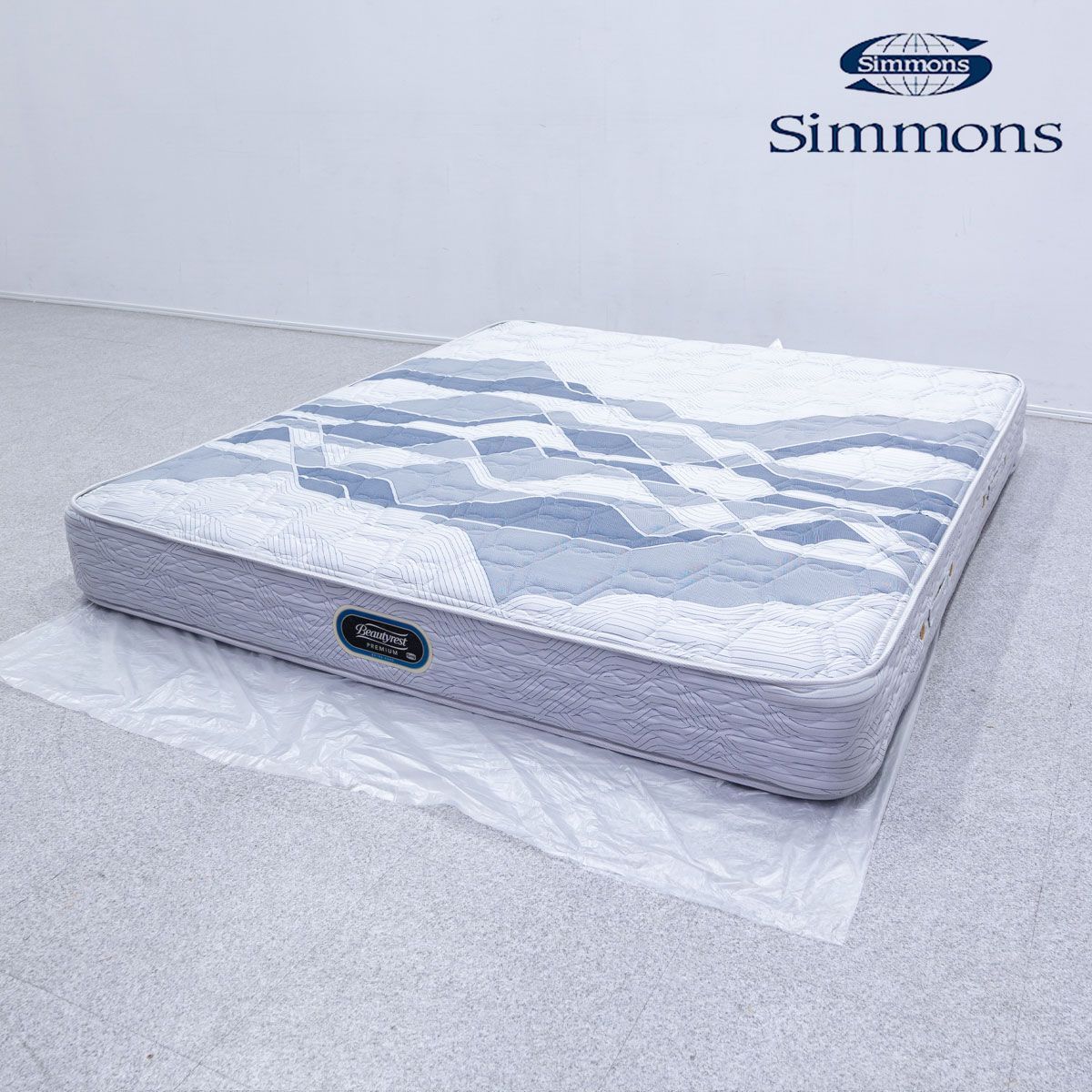 中古品】SIMMONS シモンズ Beautyrest PREMIUM EXTRA HARD ビューティ