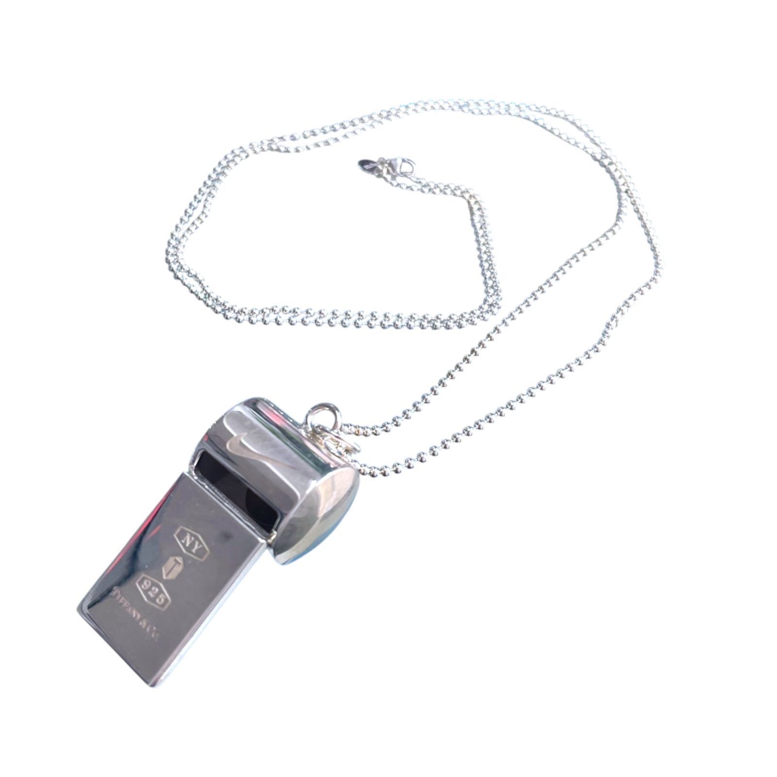 TIFFANY】× NIKE STERLING SILVER WHISTLE NECKLACE ティファニー
