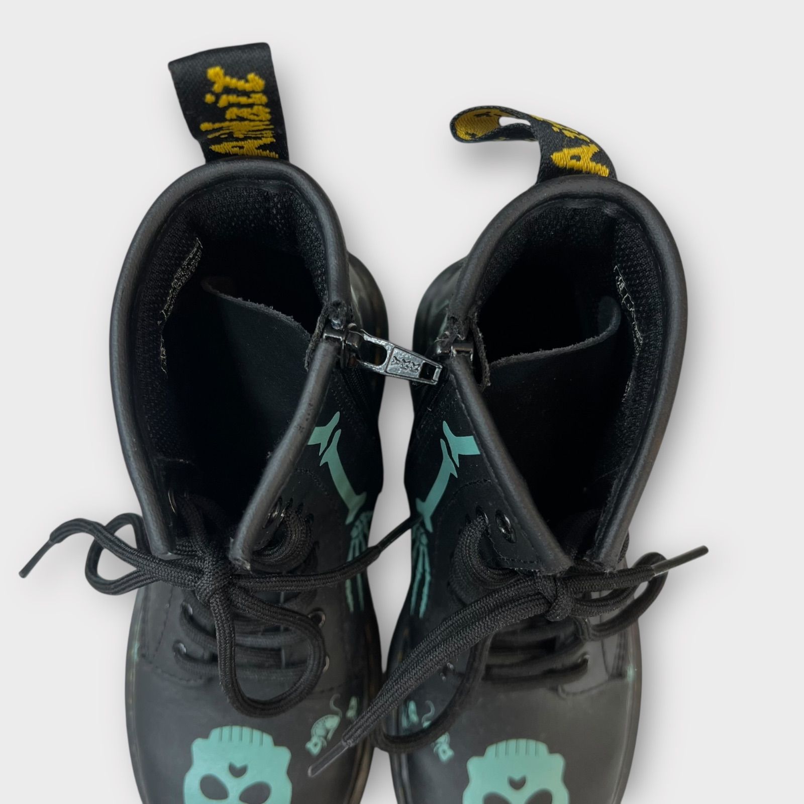 Dr.Martens 1460 ジュニア 8 ホール ブーツ ドクターマーチン ドクロ 