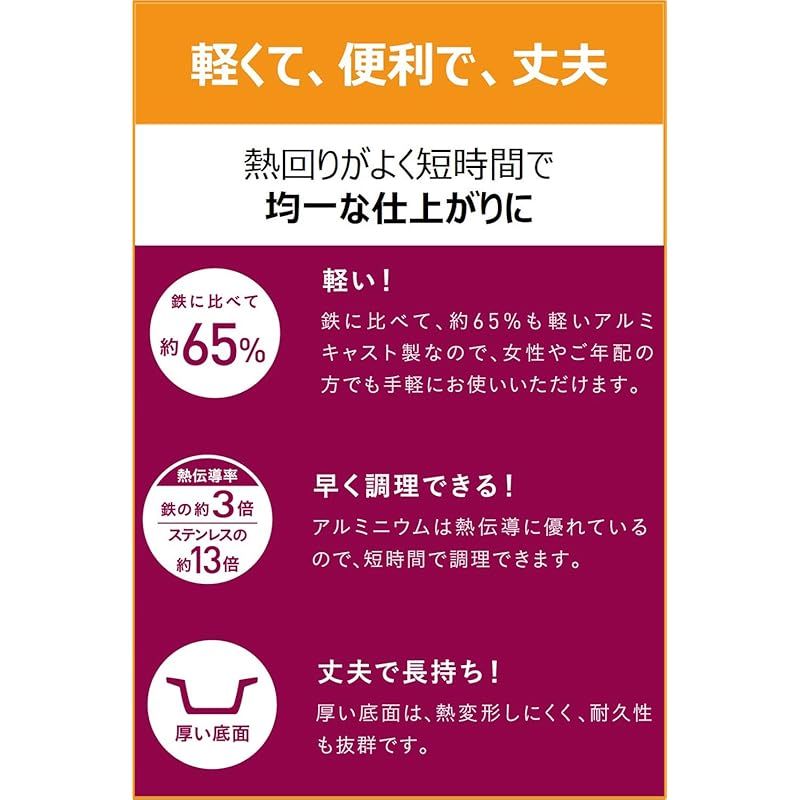 オンライン ティファール 万能鍋 24cm 両手鍋 無水調理 鋳物なのに軽くて使いやすい IH ガス火対応 PFOAなどの有害物質不使用 こびりつきにくさ長持ち キャストライン アロマ オール･イン･ワン ブラック E222S3 0 SKLAD-KIRPICHA_RU