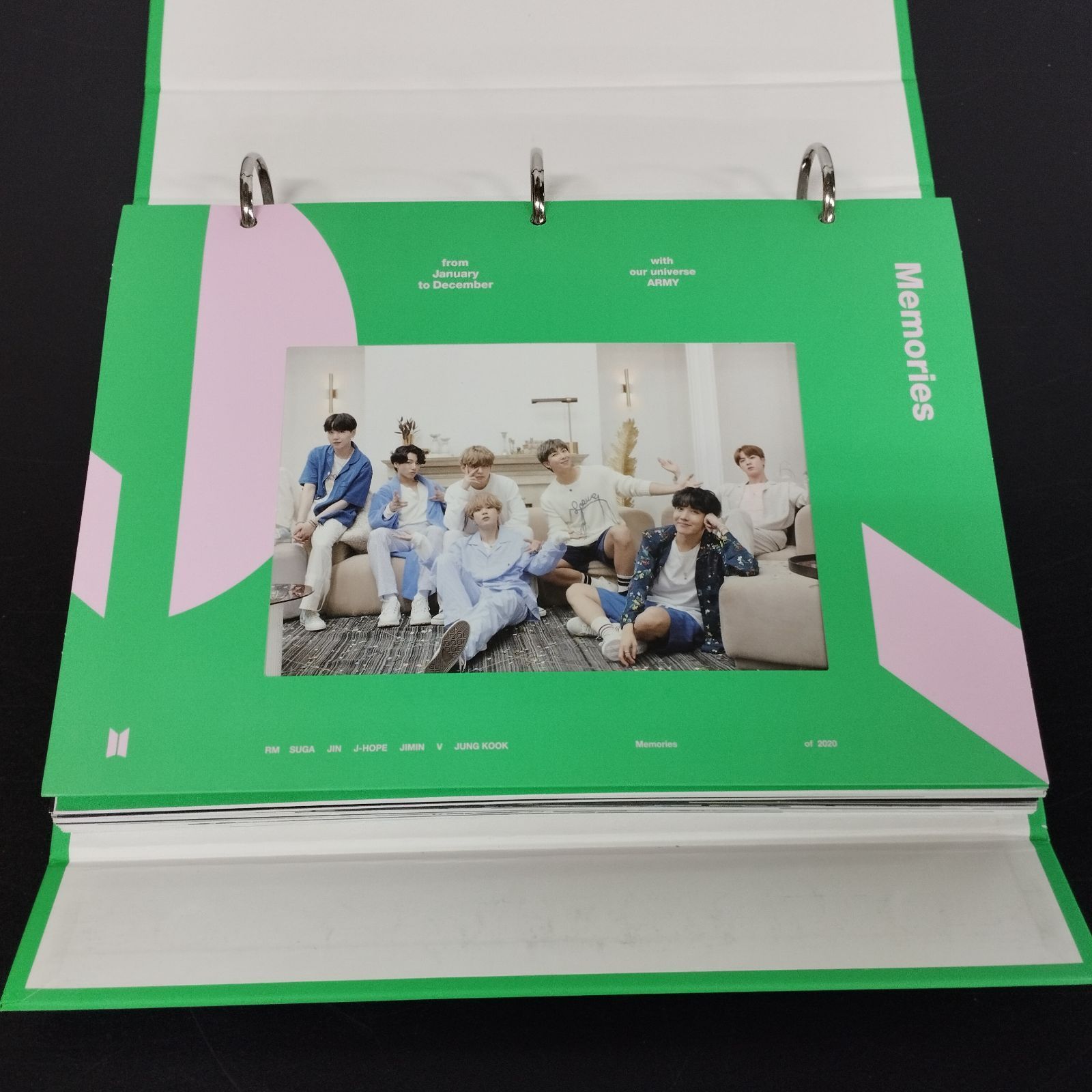 s13620】韓流 防弾少年団 BTS DVD Memories of 2020 トレカ J