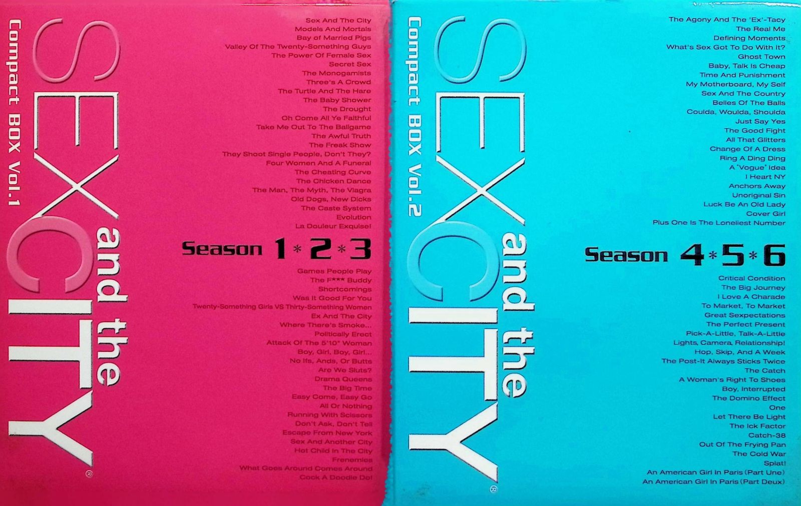 セックス・アンド・ザ・シティ (コンパクトボックス Vol.1&Vol.2