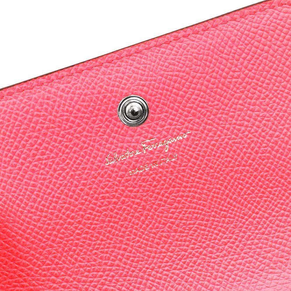 サルヴァトーレフェラガモ ダブル ガンチーニ カードケース パスケース  