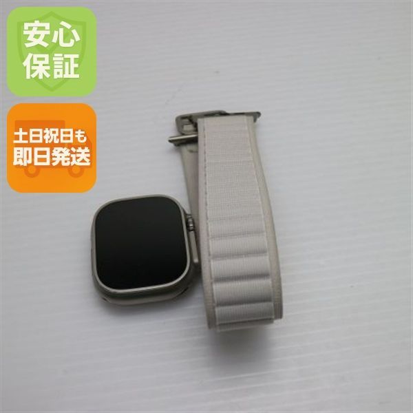 Apple Watch Ultra 49mm GPS Cellular チタニウム スマホ 土日祝発送 即日発送 04000