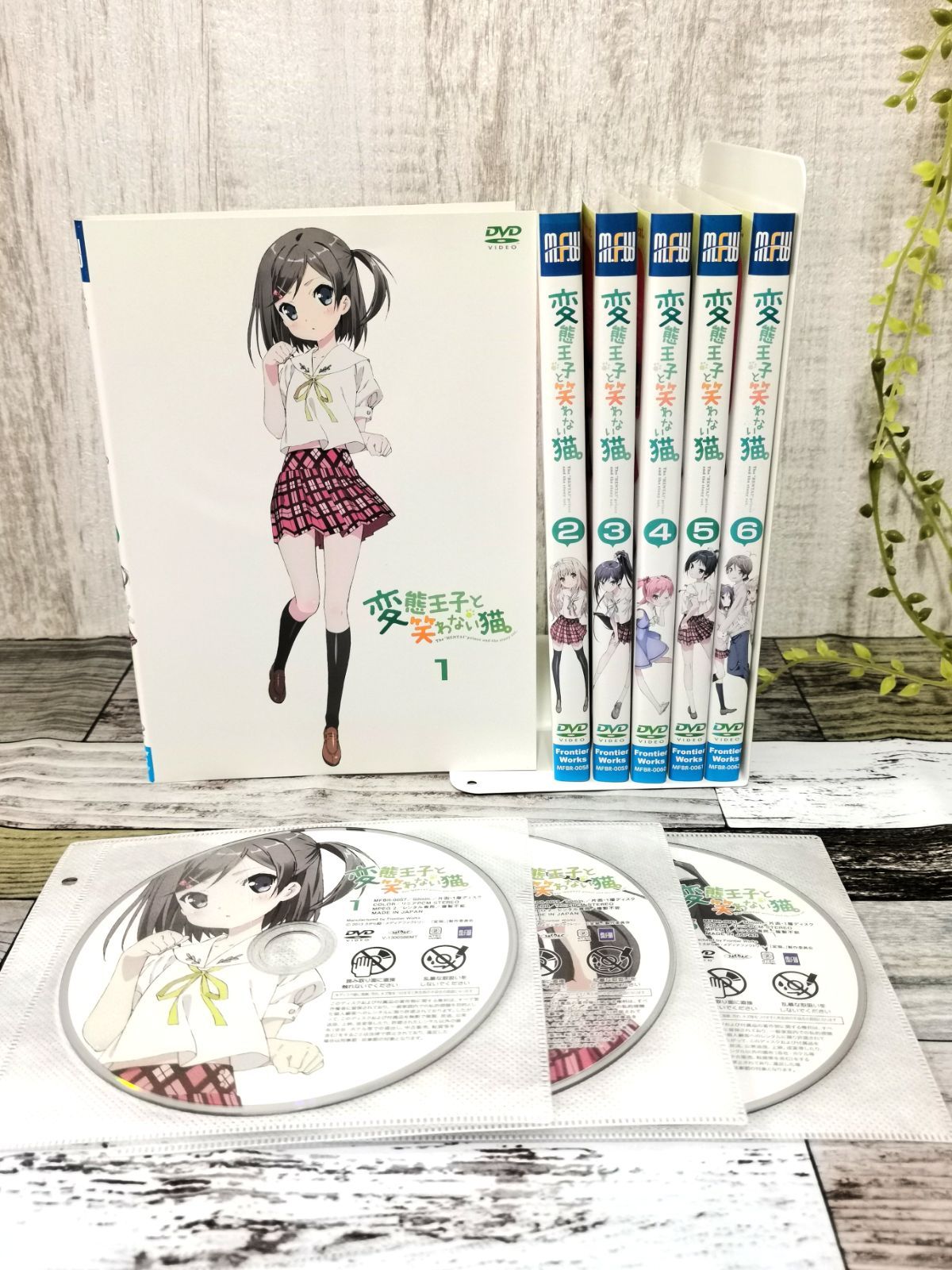 変態王子と笑わない猫 DVD アニメ 全巻セット - メルカリ