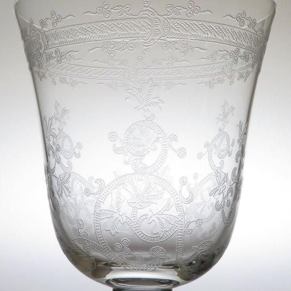 Baccarat - お値下【新品未使用】バカラ　ワイングラス　クリスタル　エッチング　ラファイエット バカラ グラス ○ ラファイエット ワイン グラス エッチング