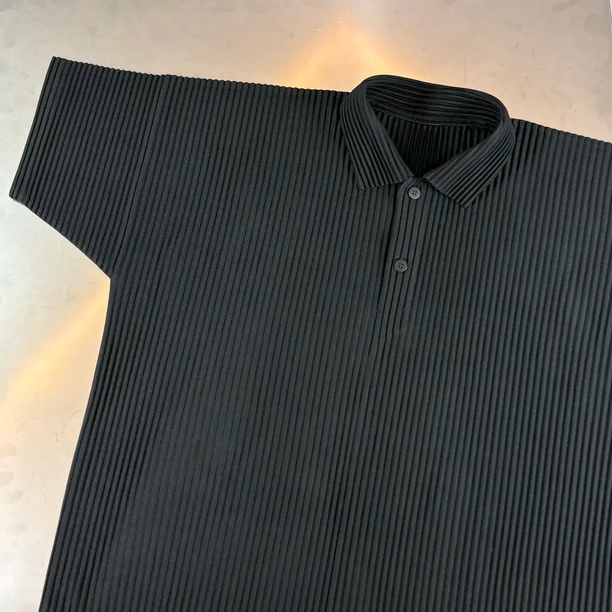 ISSEY MIYAKE イッセイミヤケ HOMME PLISSÉ オムプリッセ プリーツ ポロTシャツ