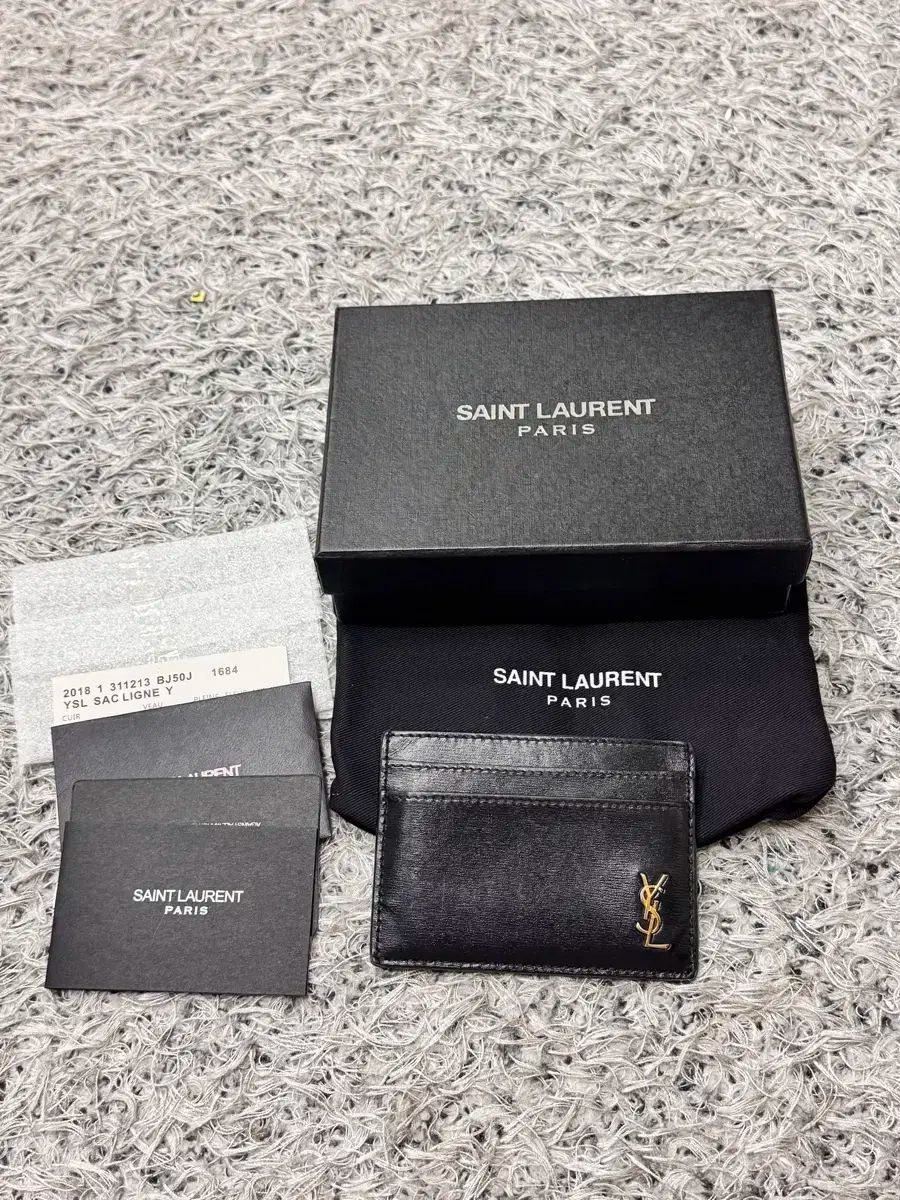 Saint Laurent サンローラン タイニー ミニ モノグラム カード ケース