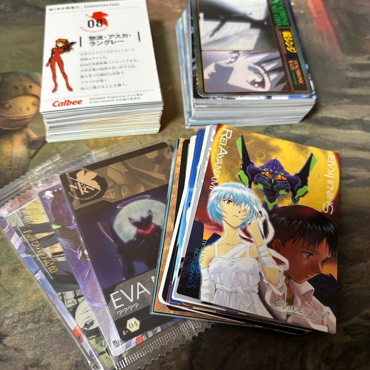エヴァ　ＣＤＭカード 新劇場版序019〜027 シンジ&レイ&アスカ他 エヴァ CDMカード N64ゲームソフト封入特典 非売品 シンジ