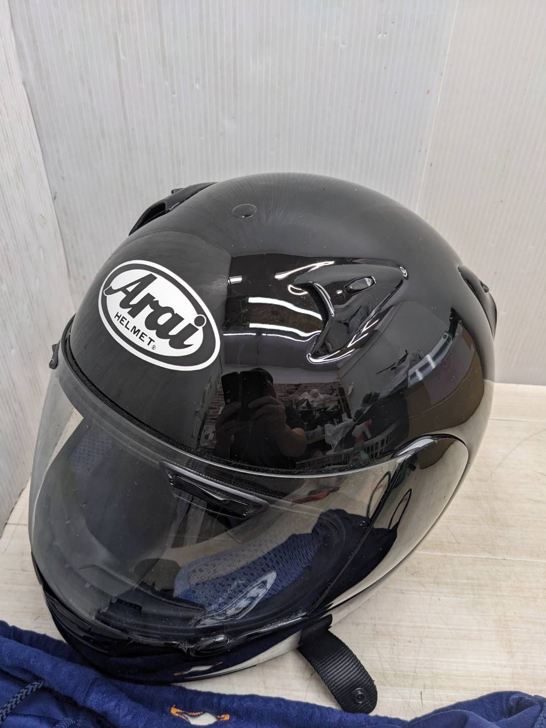 S99148 ARAI 袋付き バイク用 フルフェイス ヘルメット T8133-2007 57-58cm