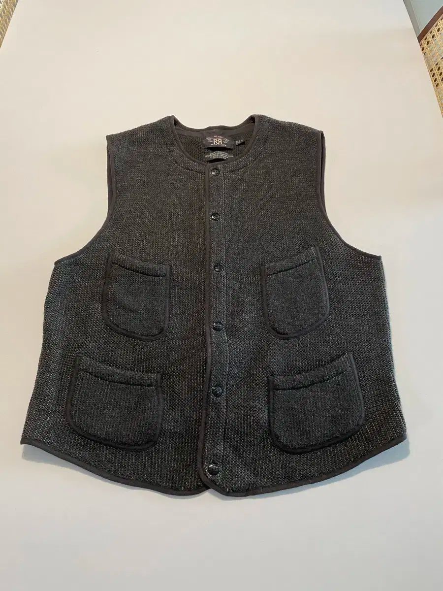 RRL ダブルアール 限定 ブラウンズビーチ ツイード ベスト L