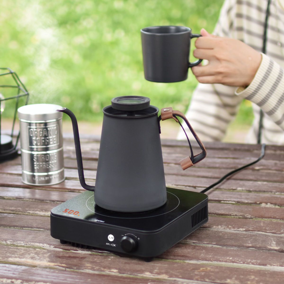 Amazon | ドリテック(dretec) 一人用 IH クッキングヒーター 卓上 電気 