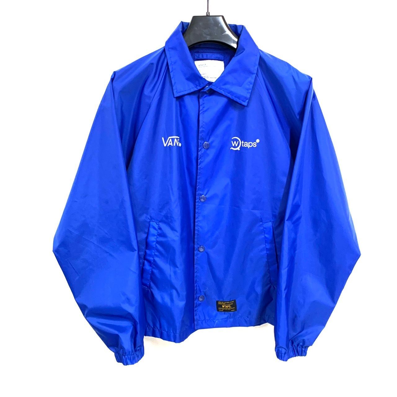 WTAPS×VANS】ダブルタップス/コーチジャケット/Sサイズ/ブルー - メルカリ