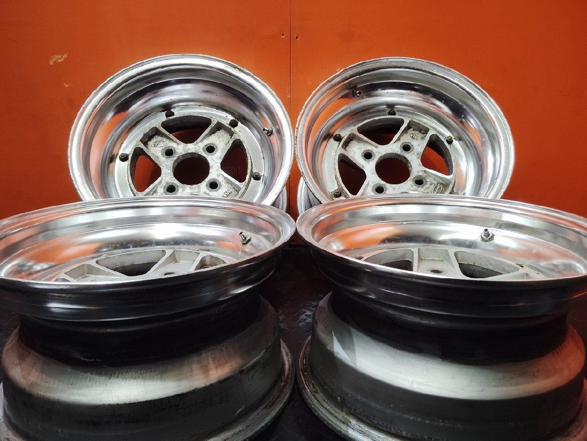 マーク1 当時物 旧車 ホイール SSR 4H 114.3 4穴 Bタイプ マーク1 当時物 旧車 ホイール SSR 4H 114.3 4穴 Bタイプ - メルカリ