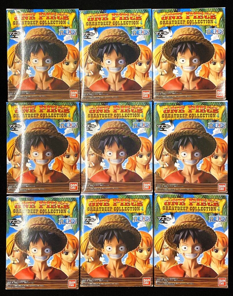 バンダイ グレートディープコレクション4|ワンピース 全9種セット|グレートディープコレクション4