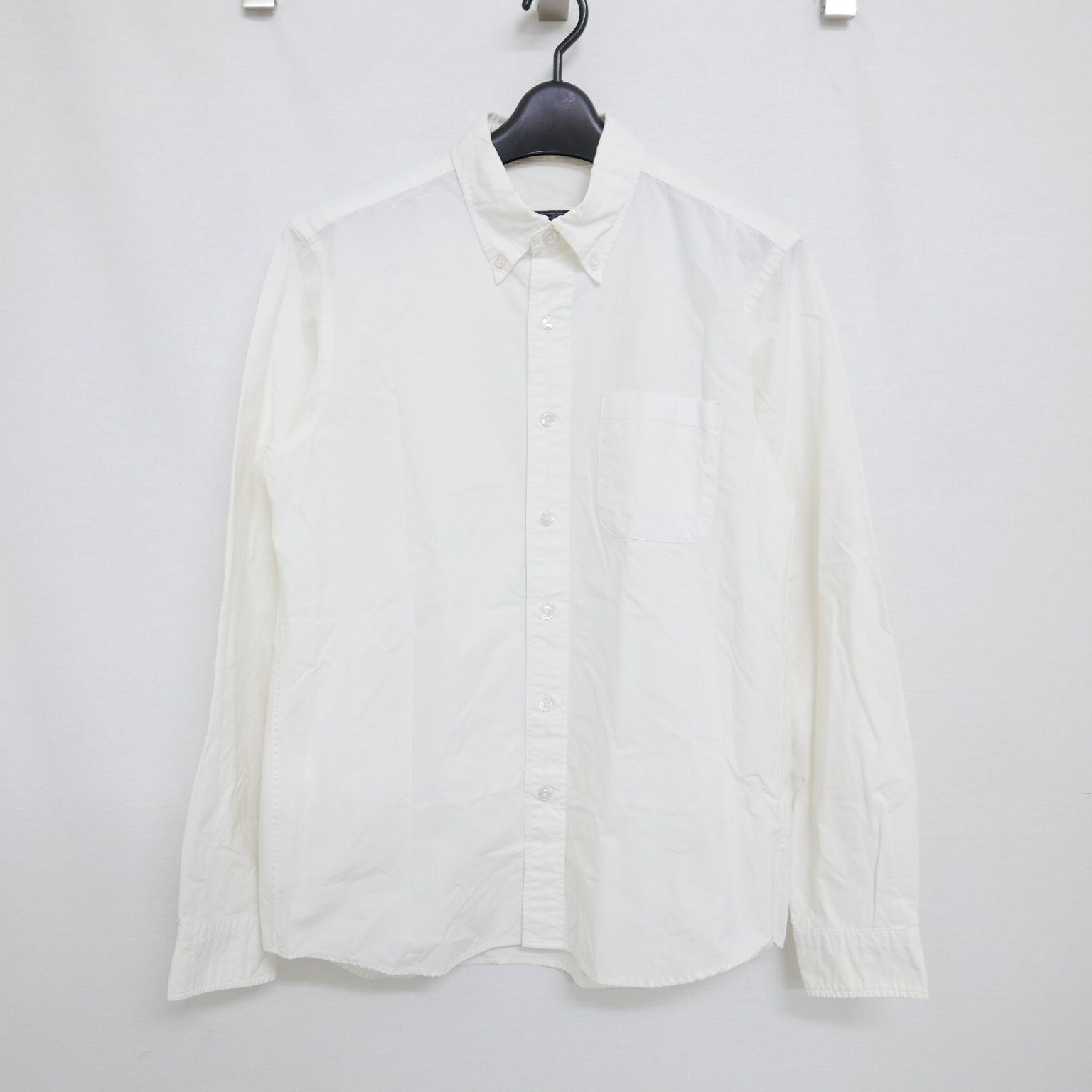 18AW SOPHNET. 宮島達男 ソフネット みやじま たつお COUNTER REGULAR COLLAR SHIRT レギュラー カラー  長袖シャツ 白WHITE S SOPH-189162 - メルカリ