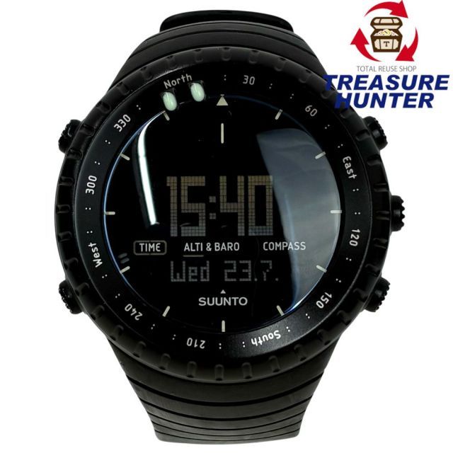 SUUNTO CORE ALL BLACK アウトドアウォッチ クォーツ 腕時計