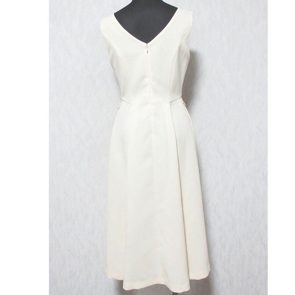美品 CELFORD セルフォード ノースリーブ フィット＆フレア ロング 