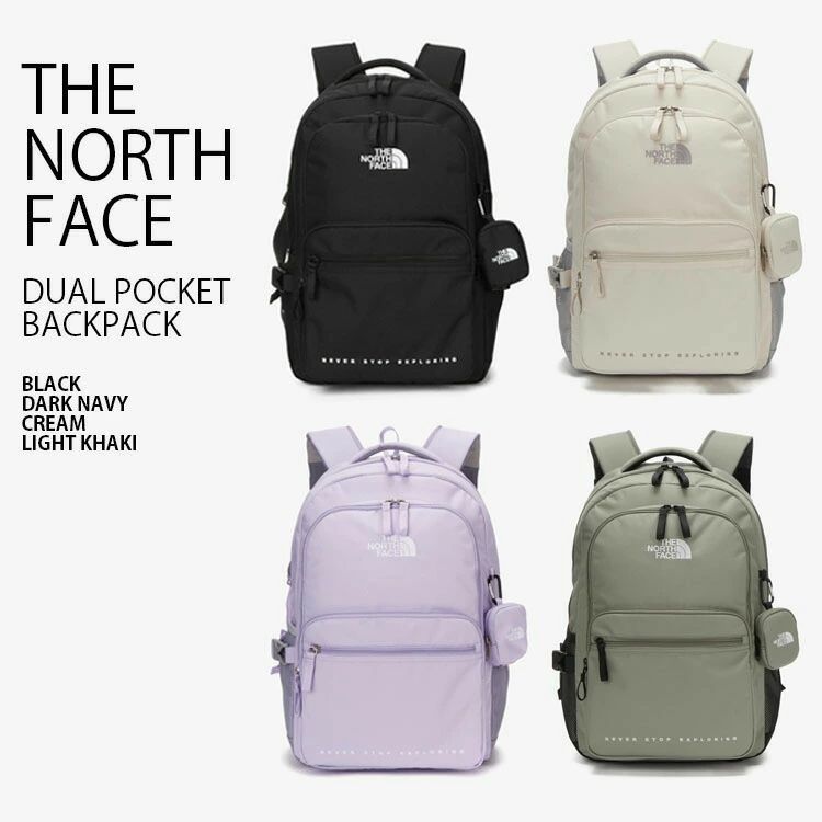 THE NORTH FACE ザ ノースフェイス リュック 26L NM2DN03 ザノースフェイス デュアル ポケット バックパック THE NORTH FACE 軽量 軽い 通勤 通学 ロゴ 大容量 リュック