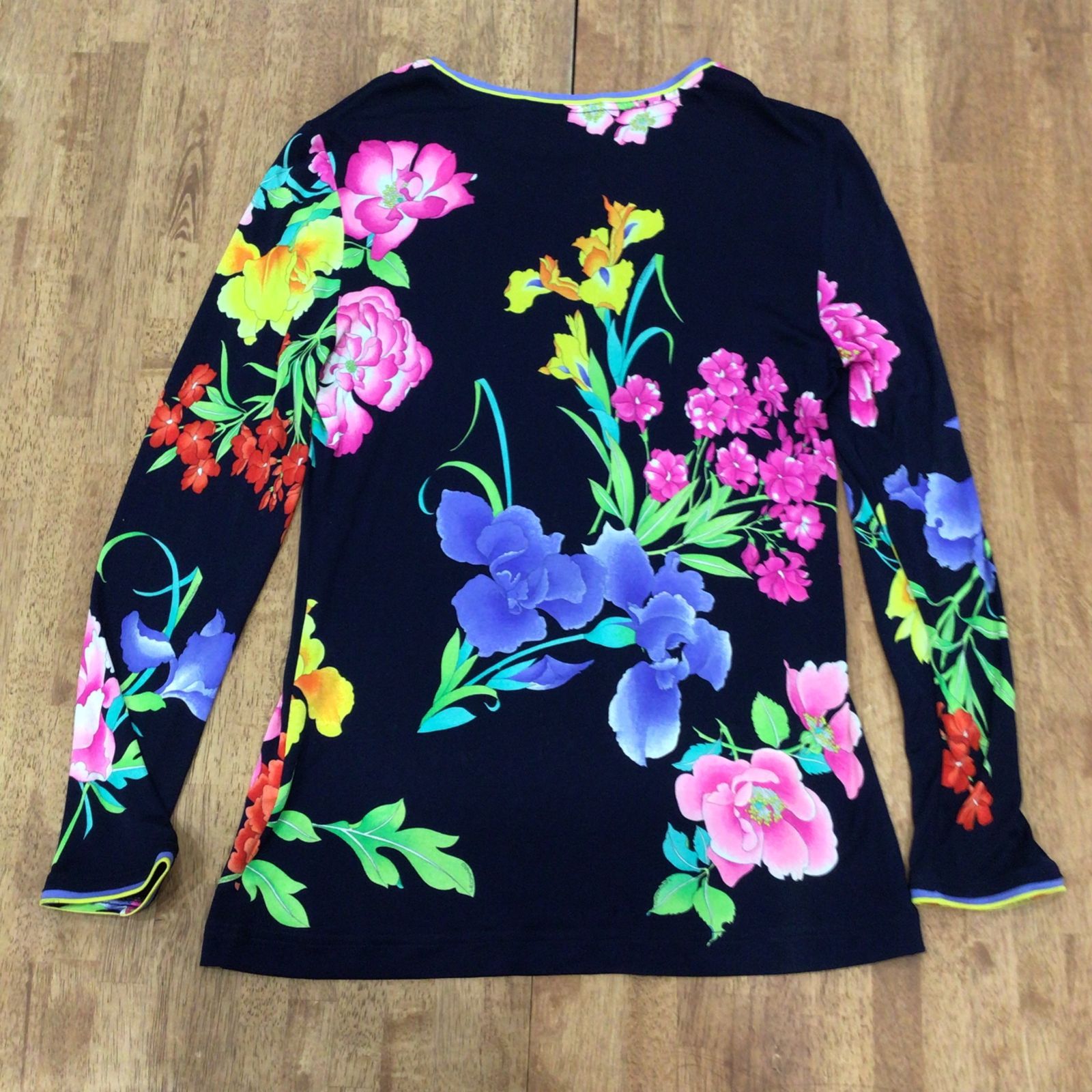 レオナール LEONARD PARISタグ 花柄シャツ トップス D25062988