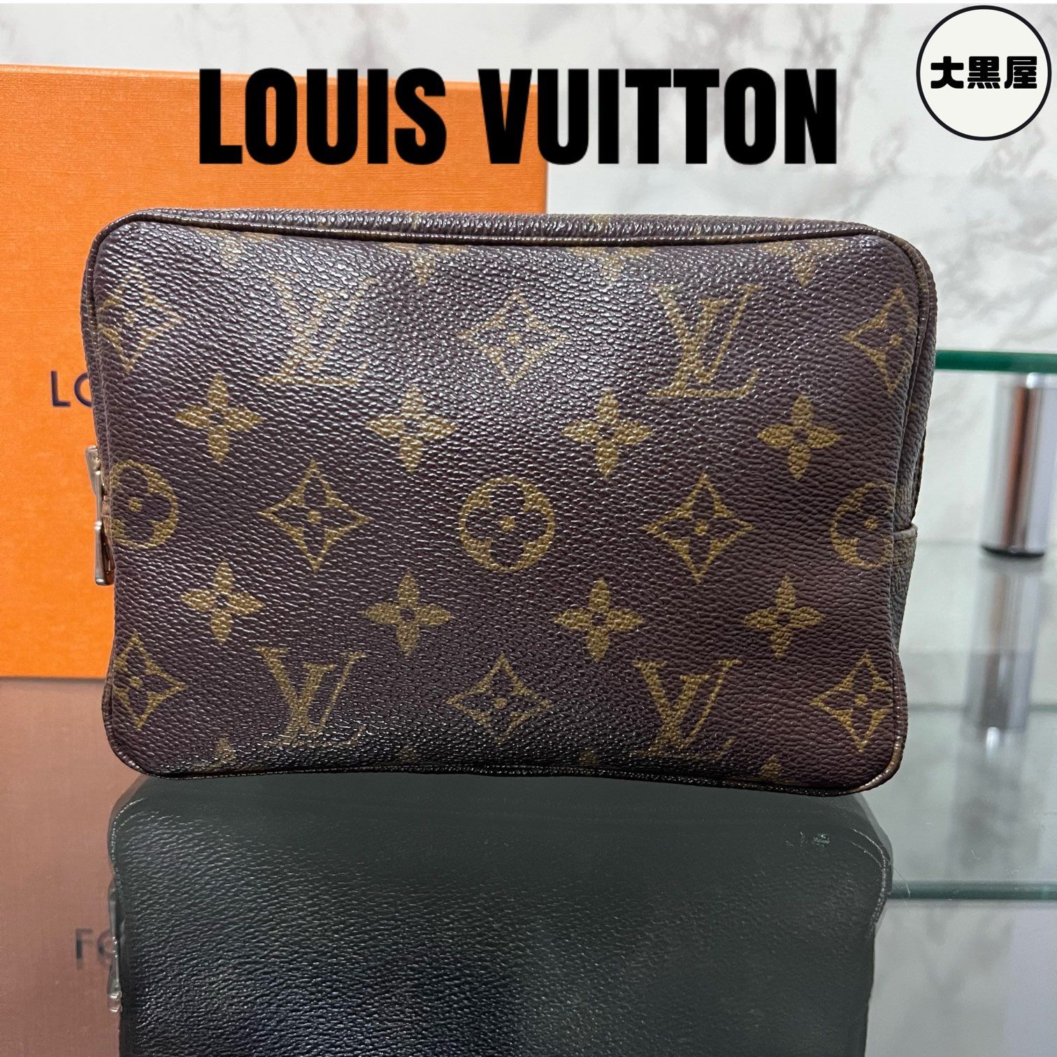 LOUIS VUITTON ルイヴィトン コスメポーチ モノグラム トゥルース