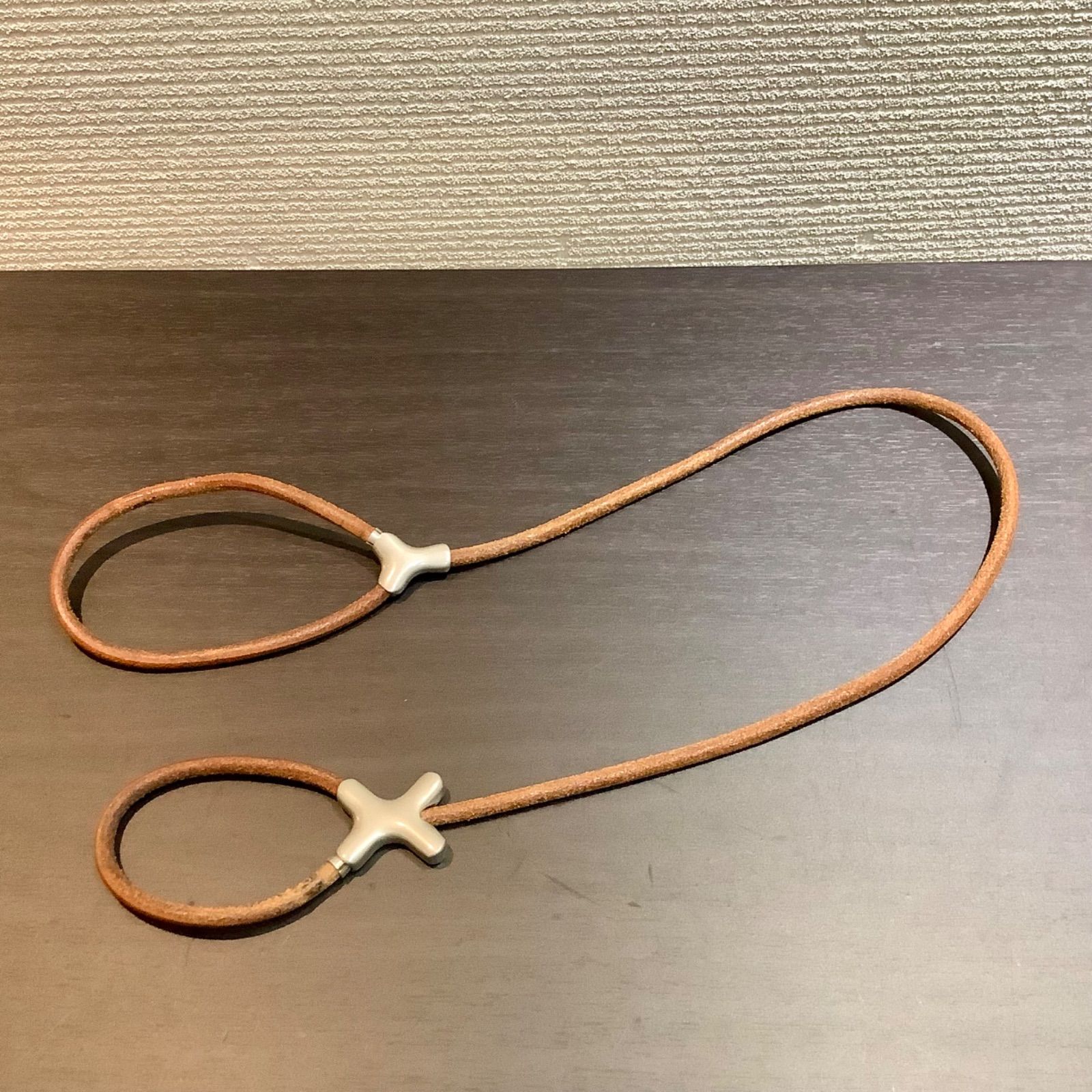 HERMES エルメス ヘラクリード ペット ドッグリード 首輪付き HERMES エルメス ヘラクリード ペット ドッグリード 首輪付き