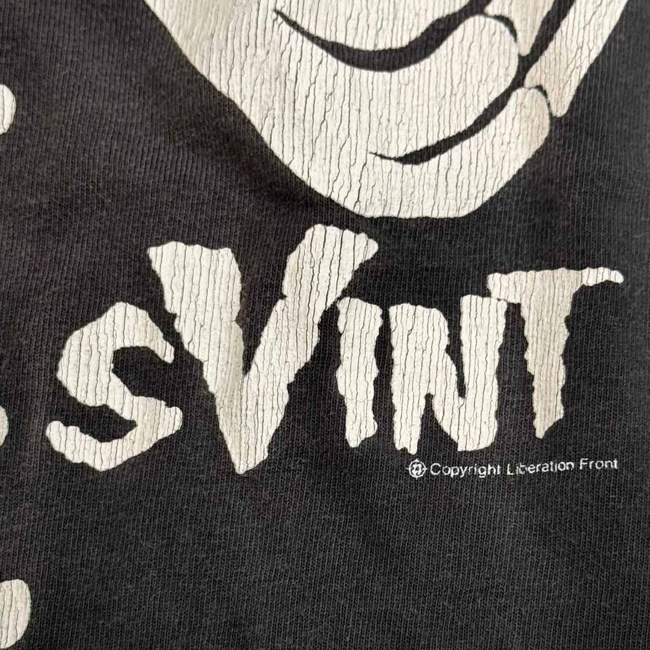 セントマイケル × ヴィーローン BONE ロングスリーブTシャツ Saint Michael × Vlone 22AW Bone L/S T ボーンプリント ロング