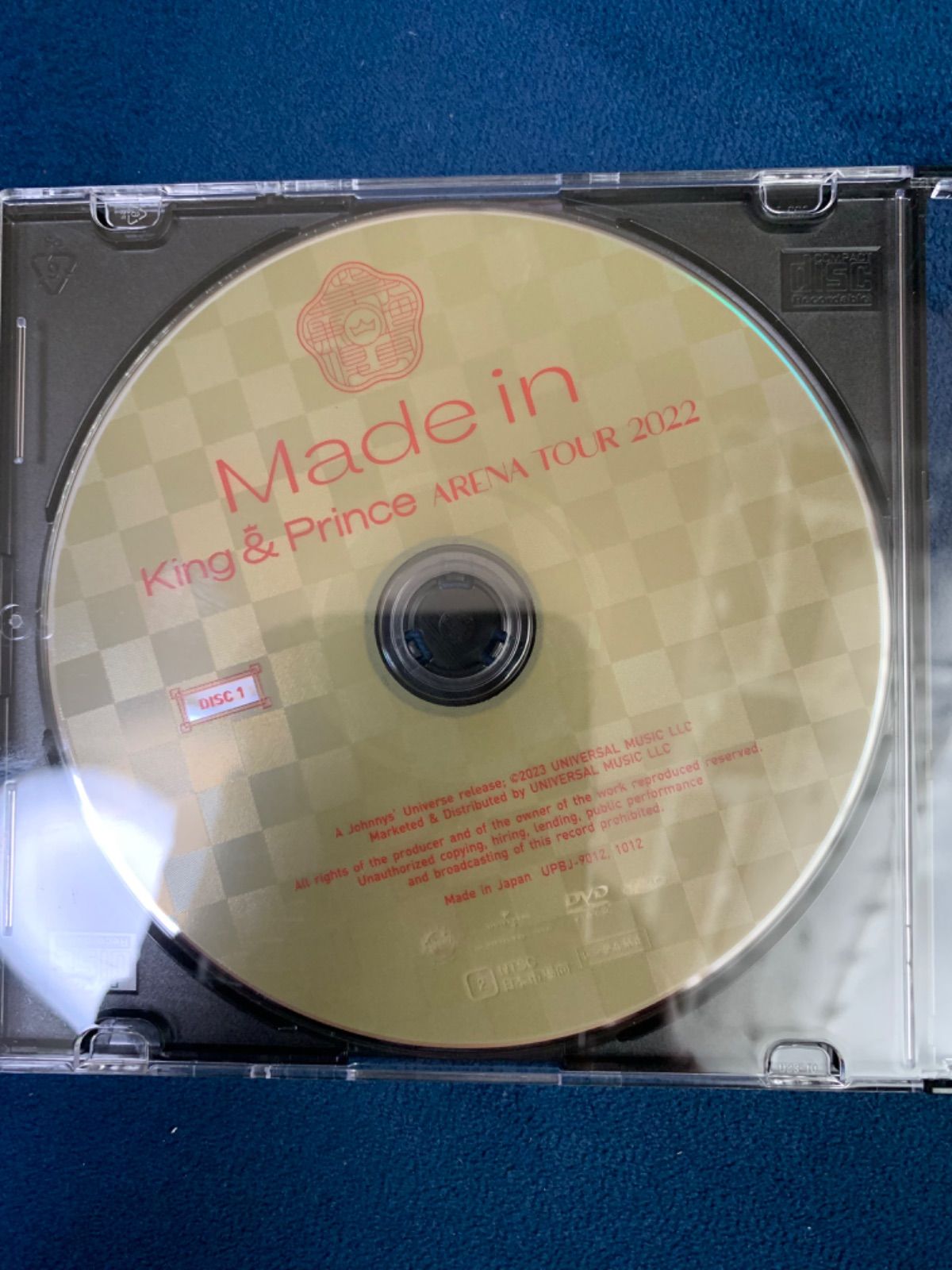 本編のみ king&prince キンプリ2022 Madein 通常盤 DVD - メルカリ
