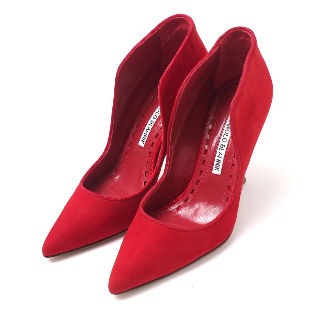 MANOLO BLAHNIK マノロブラニク パンプス サイズ35.5 ポイン