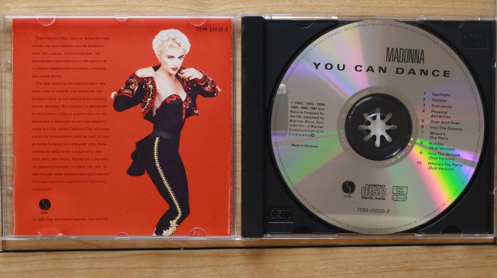 中古CD☆マドンナ/Madonna□ You Can Dance 【7599255352