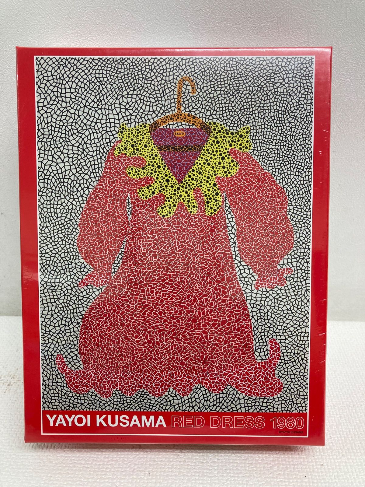 Yayoi Kusama 草間彌生  「赤いドレス」 パズル ジグゾーパズル M0329B6 YAYOI KUSAMA 草間彌生 ジグソーパズル 赤いドレス 1980