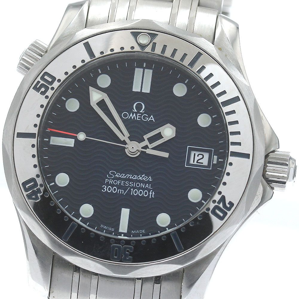 オメガ OMEGA 2562.80 シーマスター300 デイト クォーツ ボーイズ _882540