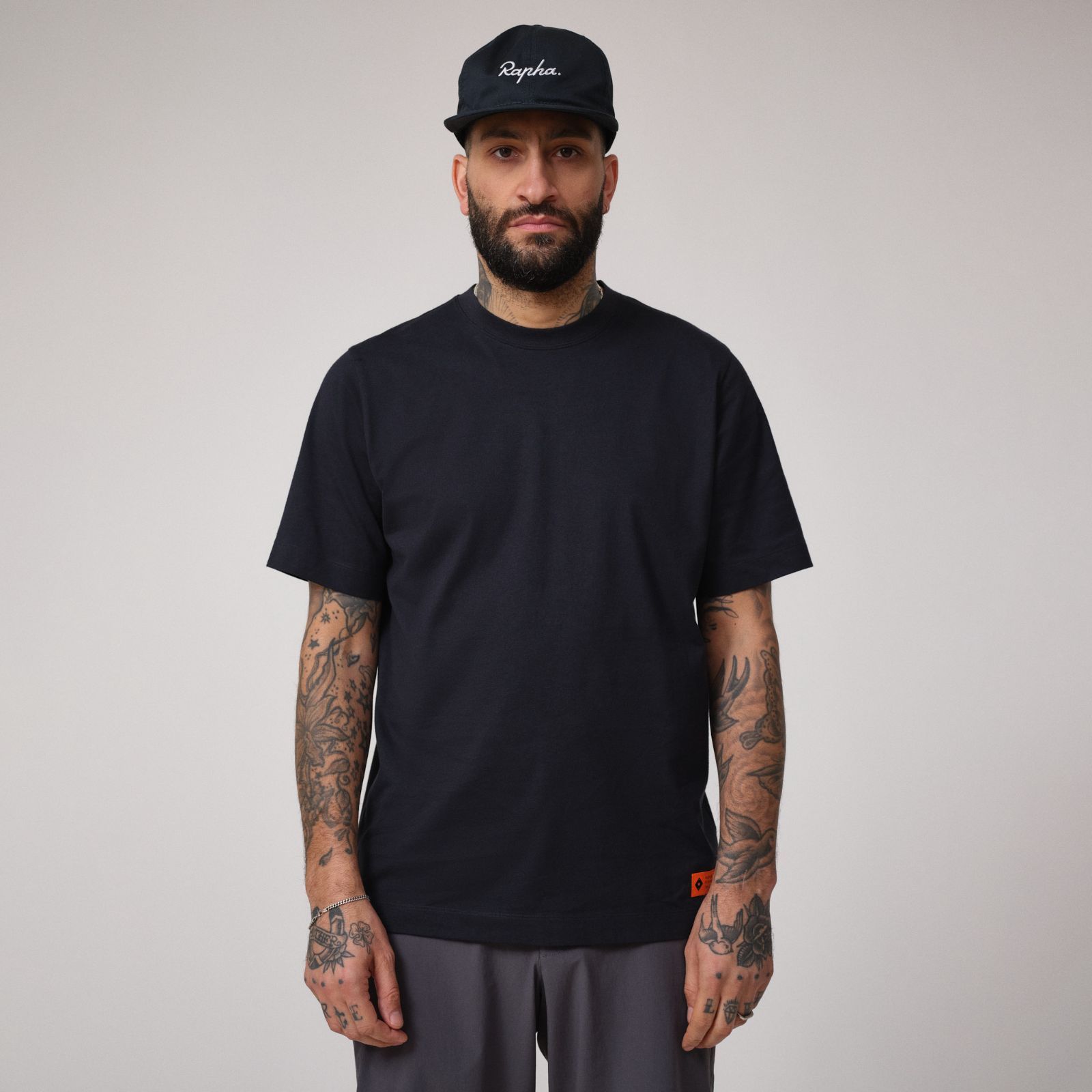 Rapha ラファ] Trail 6 - Panel Cap ブラック トレイル 6 パネル