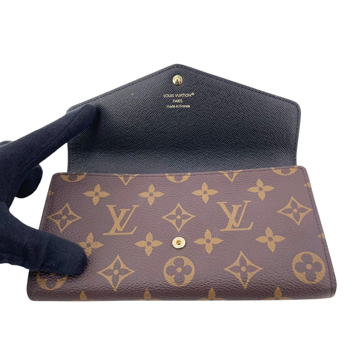 中古】LOUIS VUITTON ルイ・ヴィトン ポルトフォイユ・サラ M80726  