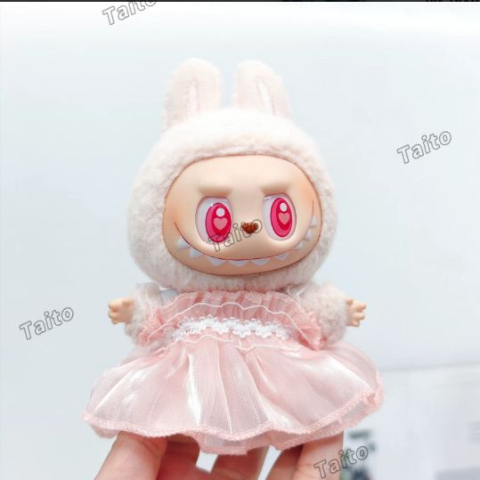 mao♡ 　LABUBU ぬいぐるみ お着替え 3個セット 新品3点セット labubuラブブ ぬいぐるみ服17cmドレス着せ替え