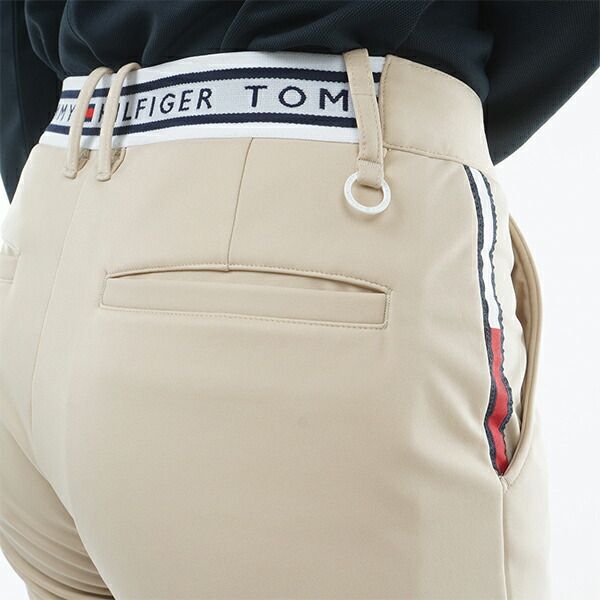 ♥ L LLサイズ裾上げ対象商品 ゴルフウェア レディースゴルフパンツ ボンディングテーパードパンツ THLA383 トミーヒルフィガー ストレッチ 防風 大きいサイズ有 TOMMY HILFIGER GOLF WHITEMONARCHHOTEL_COM