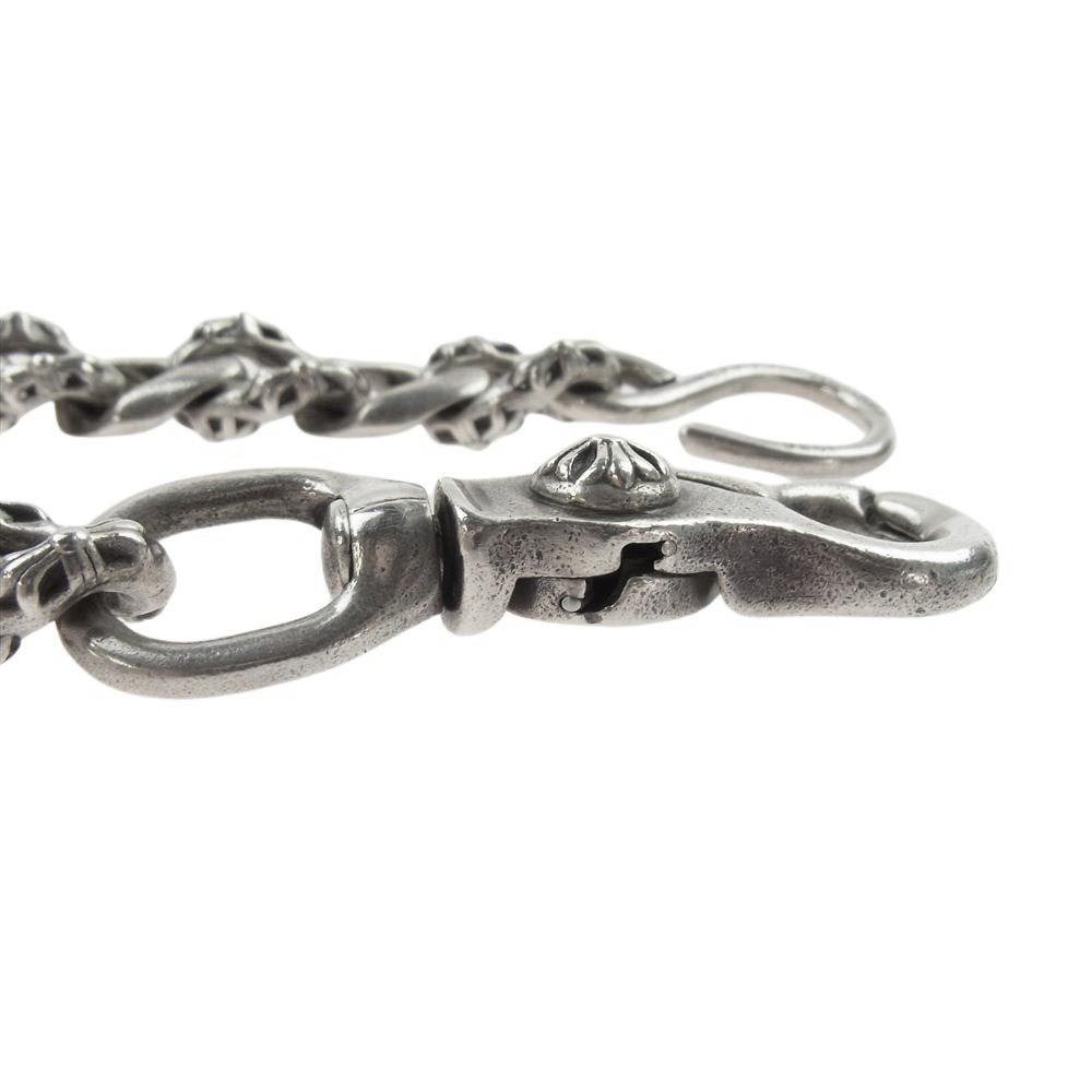 CHROME HEARTS クロムハーツ（原本無） ウォレットチェーン FANCY SHORT-1 1クリップ ショート ファンシーリンク ウォレットチェーン シルバー系【中古】 CHROME HEARTS（クロムハーツ） FANCY SHORT-1/1 クリップショート