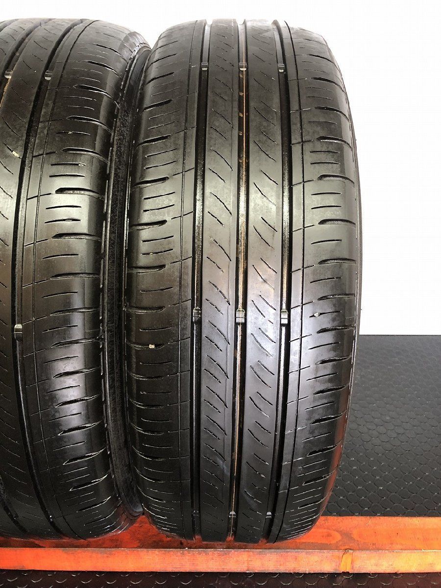 DUNLOP ENASAVE EC300 185 60R15 15インチ 夏タイヤ 4本 22～23年製 バリ溝 ヴィッツ フィット グレイス ヤリス インサイト等 STO034 FFCRYSTALESIA_COM