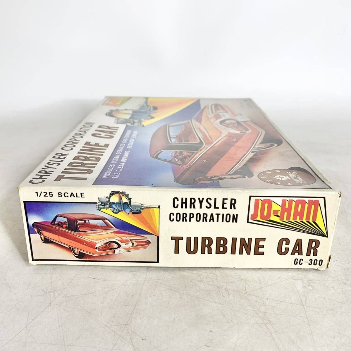 未組立 ジョーハン 1/25 クライスラー タービンカー ターバイン CHRYSLER TURBINE CAR プラモデル JO-HAN GC-300  - メルカリ