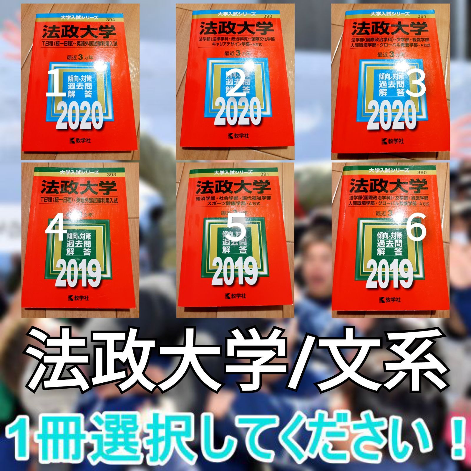 法政大学 赤本 2019 2020 経済学部 法学部 T日程 経済学部 文学部