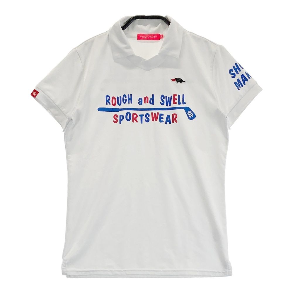 rough & swell Mサイズ ホワイトピンクシャツ rough & swell Mサイズ ホワイトピンクシャツ